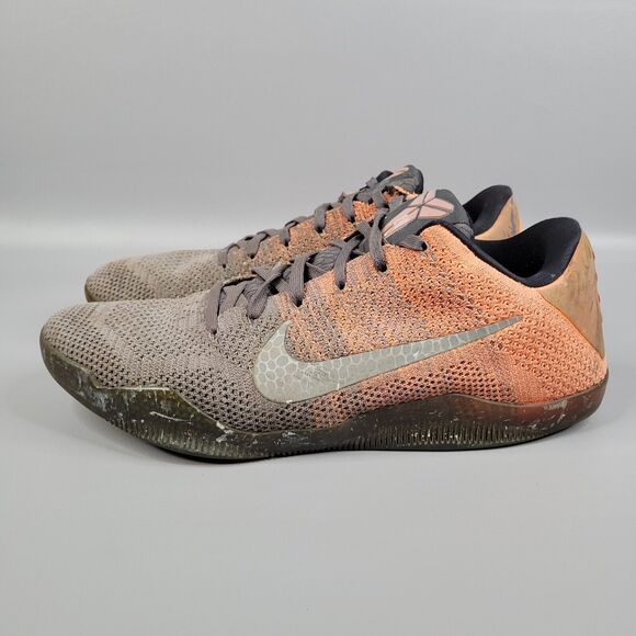 Nike Kobe 11 Elite Low Easter Gray Shoes Size 11 822675-078 - Picture 2 of 16